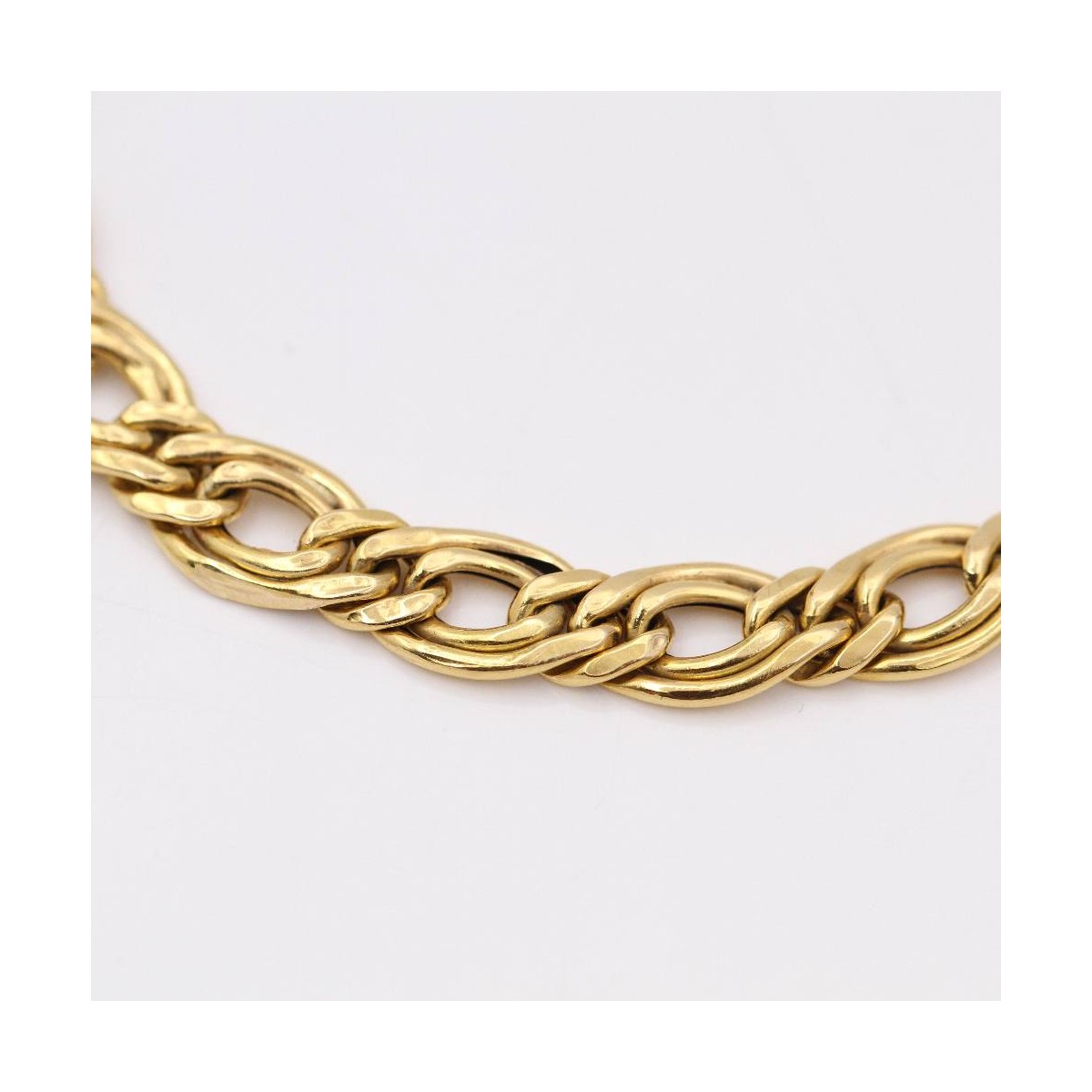 Comprar Pulsera Semi Hueca De Oro De Segunda Mano E