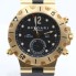 Reloj BVLGARI DIAGONO SD 38 GMT de oro de segunda mano