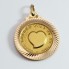 Pendentif amoureux en or d'occasion