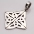 Pendentif style celtique en or blanc d'occasion