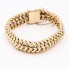 Bracelet barbade en or double massif d'occasion