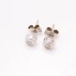 Boucles d'oreilles solitaires d'occasion en or avec diamants