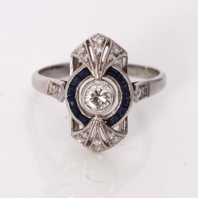 Bague en or de style vintage avec...