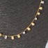 Collier d'occasion en pépites d'or bicolores