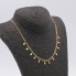 Collier larmes d'or hongrois d'occasion