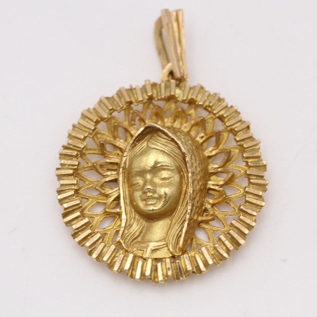 Médaille d'or vierge d'occasion