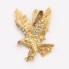 Pendentif aigle en or d'occasion avec diamants