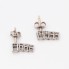 Boucles d'oreilles d'occasion en or avec diamants