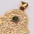 Pendentif main de Fatima en or d'occasion