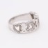 Bague TOUS ARES en or blanc avec diamants d'occasion