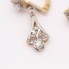 Boucles d'oreilles en or style vintage avec diamants d'occasion