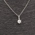 Collier solitaire TASAKI platine et diamants d'occasion