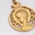 Médaille d'or de la vierge fille d'occasion