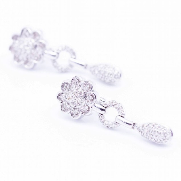 Boucles d'oreilles DROP en Or et...