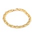 Bracelet d'or semi creux trotteuse