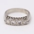 Bague de style vintage en or 18k avec diamants seconde main