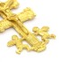 Pendentif Croix de Caravaca en or jaune. Neuf