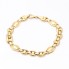 Bracelet maille grain de café en or 18k d'occasion