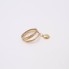 Bague hebdomadaire en or 18k d'occasion