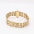 Bracelet en maille d'or bicolore d'occasion