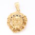 Pendentif Christ en or 18k d'occasion avec zirconias