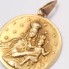 Médaille du scapulaire en or 18k d'occasion