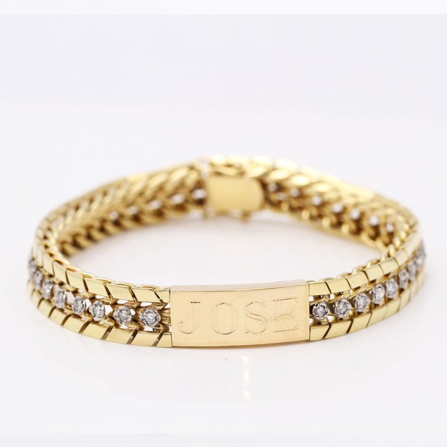 Bracelet Jose en or 18k d'occasion...