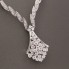 Collier d'occasion en or blanc 18k avec diamants