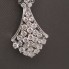 Collier d'occasion en or blanc 18k avec diamants