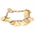 Bracelet bréguet d'occasion avec monnaies en or 18k