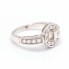 Bague BVLGARI en or blanc avec diamants. Neuve