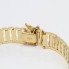 Bracelet articulé en or bicolore 18k d'occasion