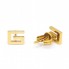 Boucles d'oreilles GUCCI en or jaune. Seconde main