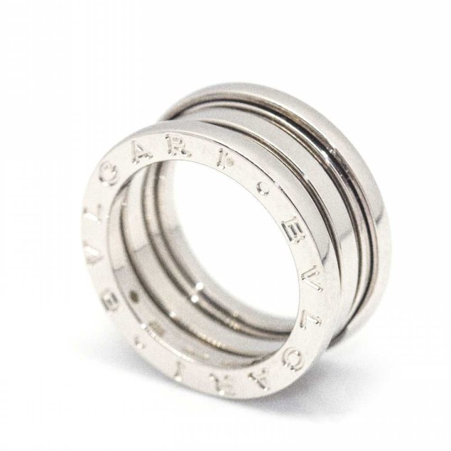 Bague BVLGARI B.ZERO 1 Or Blanc. Neuve