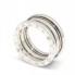 Bague BVLGARI B.ZERO 1 Or Blanc. Neuve