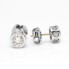 Boucles d'oreilles dormeuses en diamant de 2,07ct D'occasion