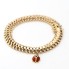 Bracelet d'occasion en or 18k avec pendentif coccinelle