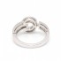 Bague BVLGARI en or blanc avec diamants. Neuve