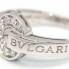 Bague BVLGARI en or blanc avec diamants. Neuve