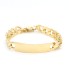 Bracelet gourmette en or massif 18k d'occasion