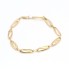 Bracelet ovale en or 18k seconde main