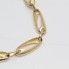 Bracelet ovale en or 18k seconde main