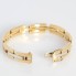 Bracelet rigide en or bicolore 18k d'occasion