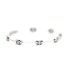 Bracelet d'occasion en or blanc 18 carats avec aigues-marines