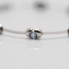 Bracelet d'occasion en or blanc 18 carats avec aigues-marines