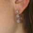 Pendientes S.XIX en Platino y Diamantes. Segunda mano