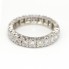 Bague ALLIANCE de Diamants et Or Blanc. D'occasion