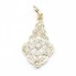 Pendentif 1900 en or jaune et diamants. Seconde main