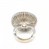 Bague PEARL en or blanc et diamants. Occasion