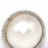 Bague PEARL en or blanc et diamants. Occasion